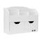 American Art Décor™ White Space Saving Desk Organizer with USB Port